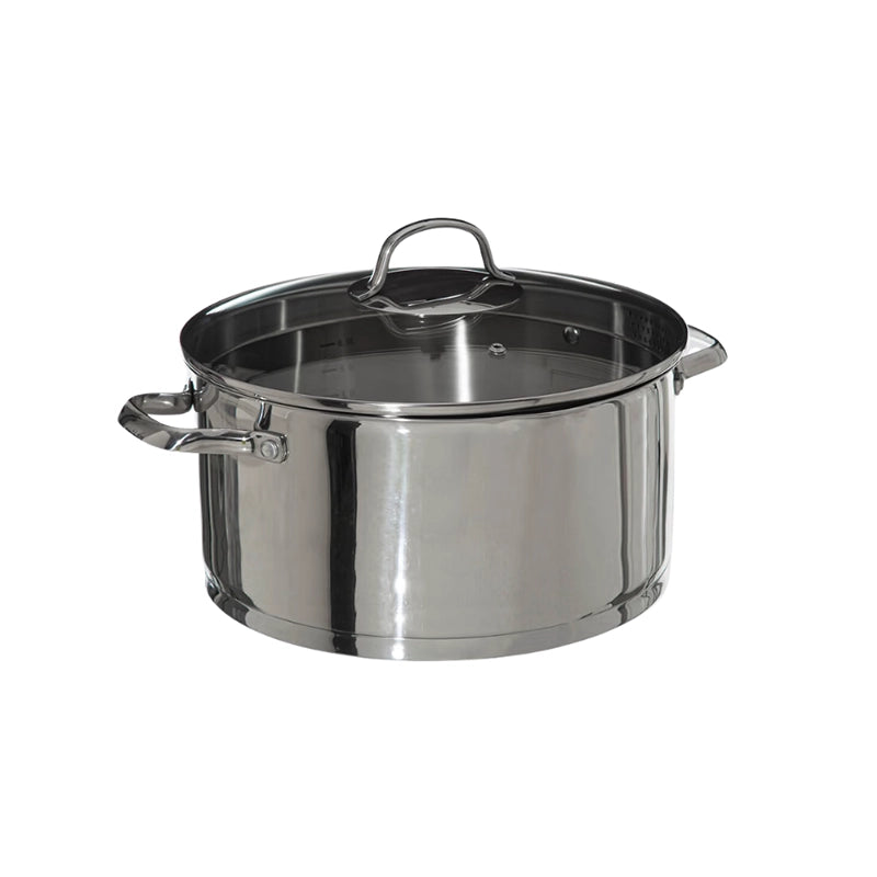 Faitout en inox de 24cm avec couvercle égouttoir Resilience Five