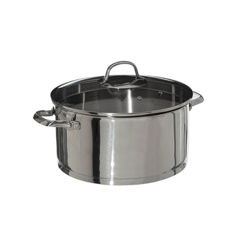 Faitout en inox de 24cm avec couvercle égouttoir Resilience Five