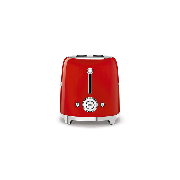 Grille-pain 4 tranches Rouge Années 50 Smeg