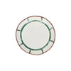 Assiette calotte en porcelaine 20 cm vert Mykonos Pomax