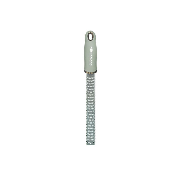 Râpe zesteur en acier inoxydable de 32.5 cm vert sauge Premium Microplane
