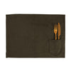 Set de table avec poche 33x45cm Olive Velmar Tiseco