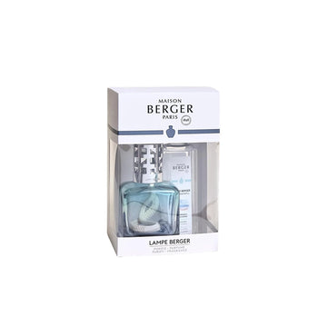 Coffret Lampe Glaçon 250 ml Turquoise Bleue Maison Berger