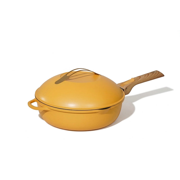 Poêle à tout faire en métal 24 cm mangue La Fabuleuse Cookut