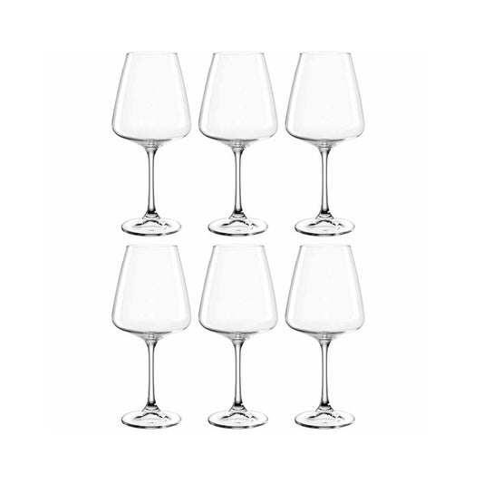 Lot 6 verres à vin Paladino 54cl