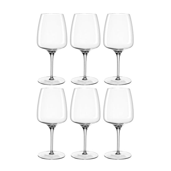 Lot 6 verres vin rouge CESTI 50cl