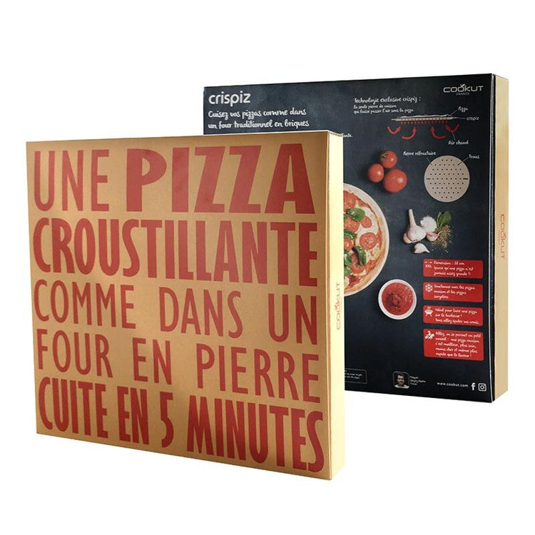 Pierre perforée à pizza 38 cm Cookut