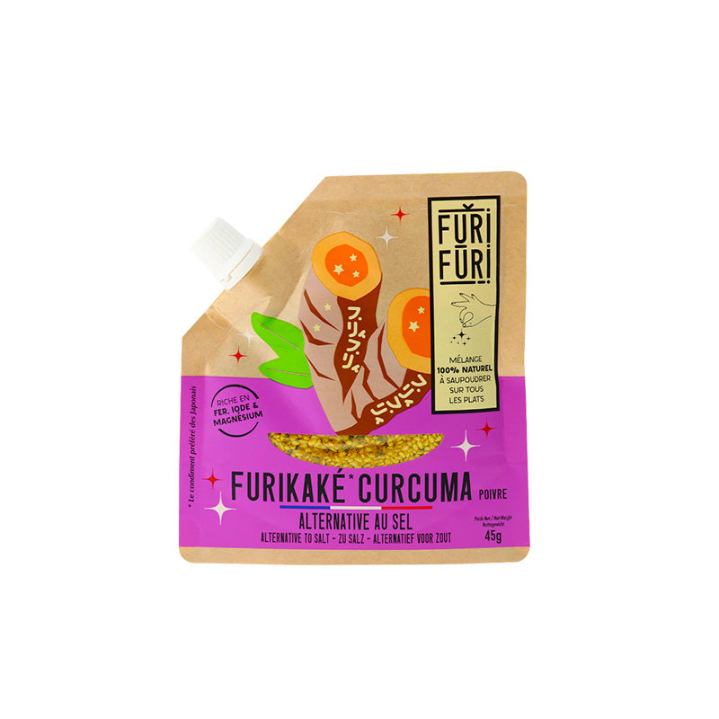Furikaké au curcuma et poivre Furifuri