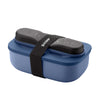 Lunchbox avec couverts bleu saphir Guzzini