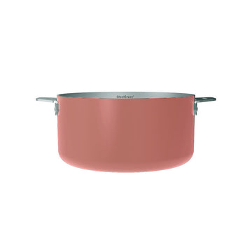 Casserole en inox 20 cm rose La Merveilleuse Cookut