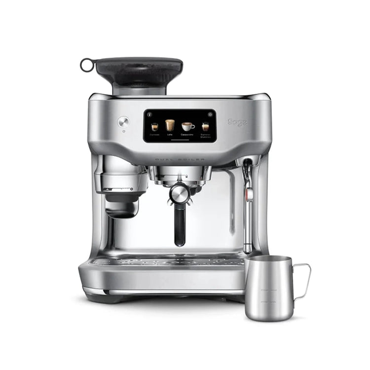 Machine à espresso avec écran tactile Inox The Oracle Dual Boiler Sage