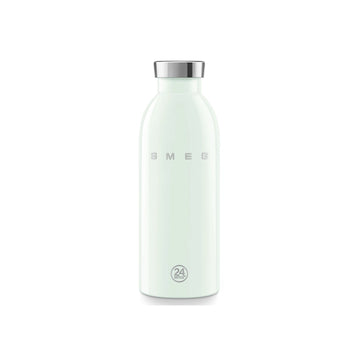 Bouteille isotherme en acier inoxydable 500ml Vert d'eau Années 50 Smeg