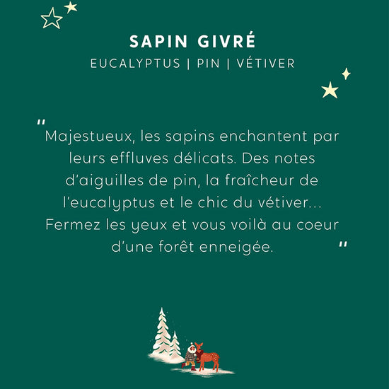 Mini bougie à suspendre sapin