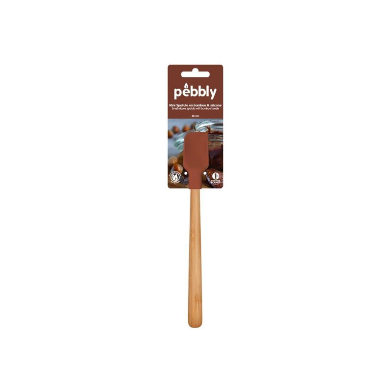 Mini spatule Silicone & Bambou 21cm