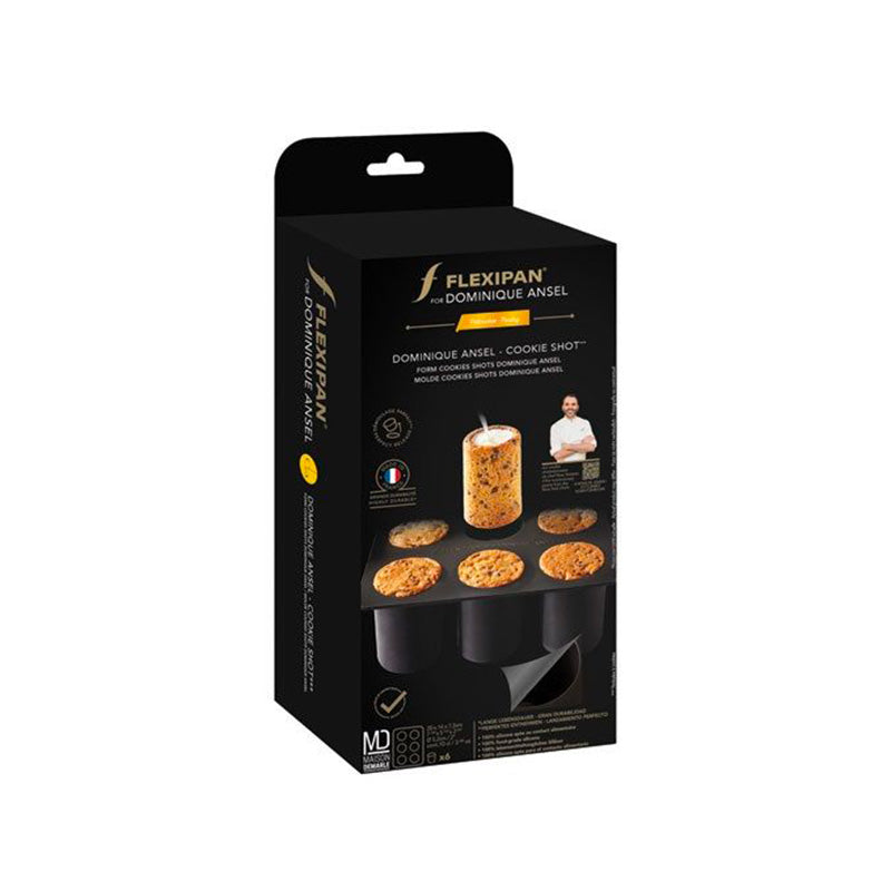Moule 6 cookies shots 20x14cm