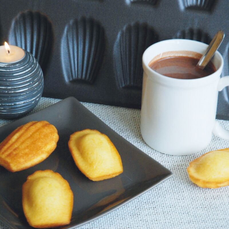 Moule madeleines anti-adhèrent
