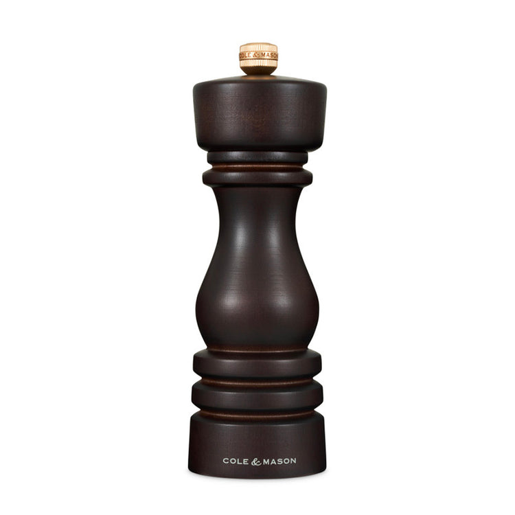 Moulin à sel 18cm chocolat London Cole and Mason