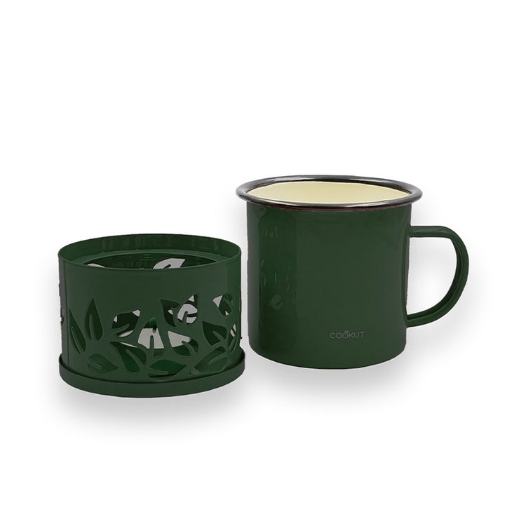 Mug chauffant vert Sixtea Cookut