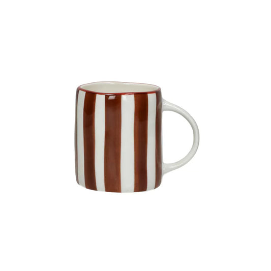 Mug en porcelaine 37,5 cl rouille Mykonos Pomax