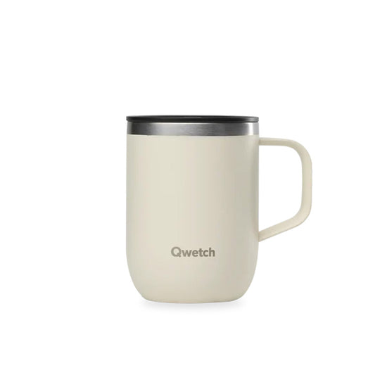 Mug isotherme en inox 350ml sable Qwetch