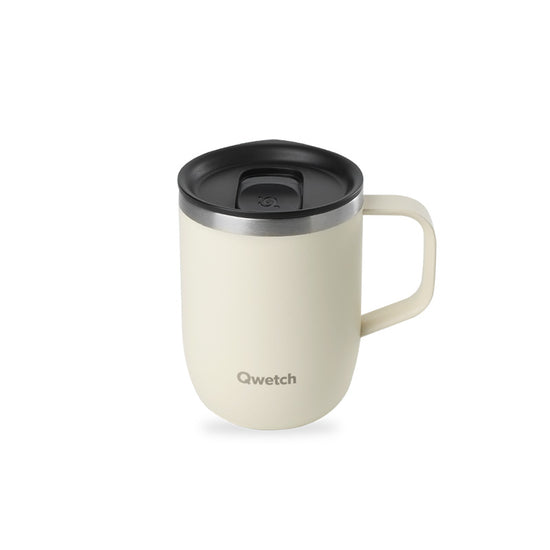 Mug isotherme en inox 350ml sable Qwetch