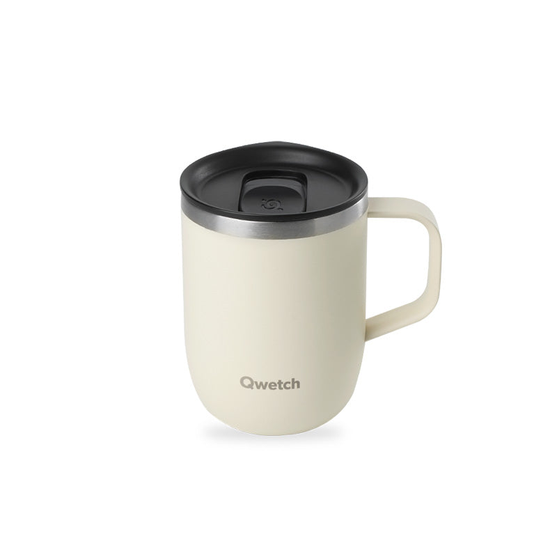 Mug isotherme en inox 350ml sable Qwetch
