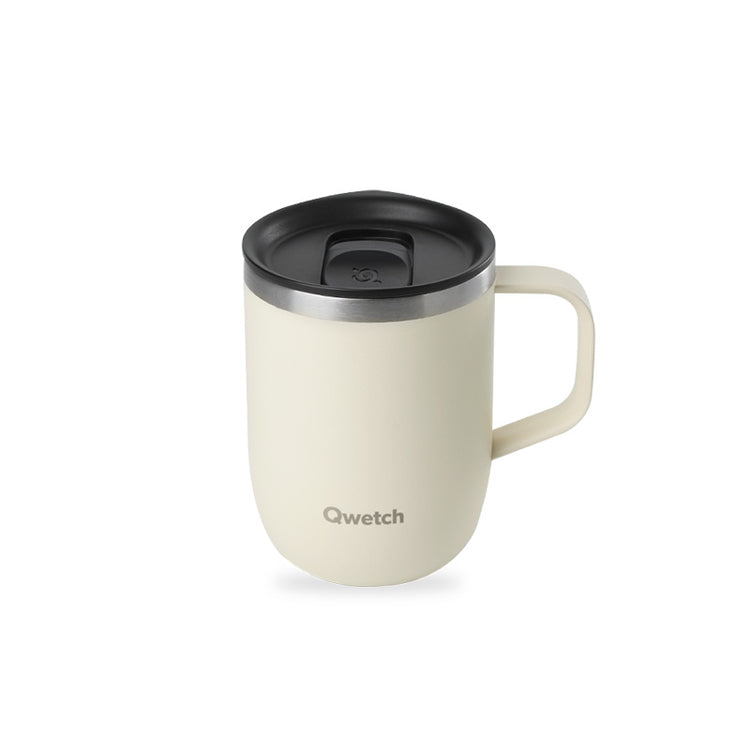 Mug isotherme en inox 350ml sable Qwetch