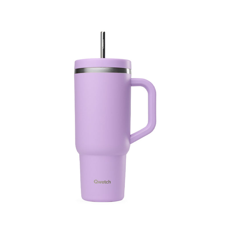 Mug isotherme en inox 900ml lavande Travel Cup Qwetch