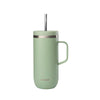Mug isotherme en inox avec anse 600ml tilleul Cold Cup Qwetch