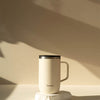 Mug tisanière isotherme en inox 470ml sable Qwetch