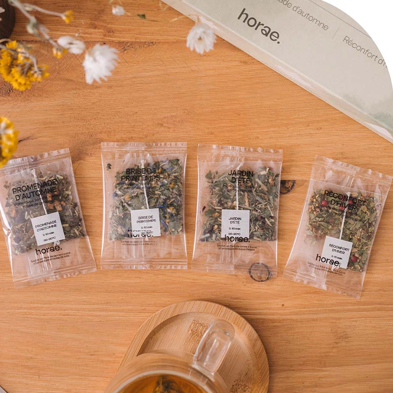 Coffret de 32 sachets d'infusions Bio Collection 4 Saisons Horae