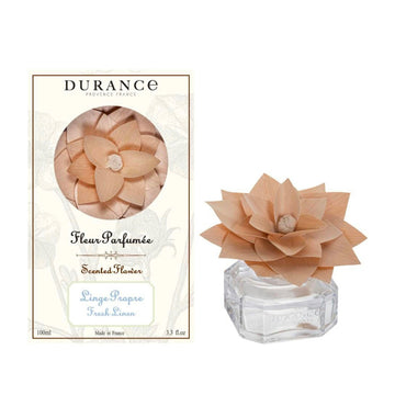 Fleur parfumée en bois 100 mL Linge propre Durance
