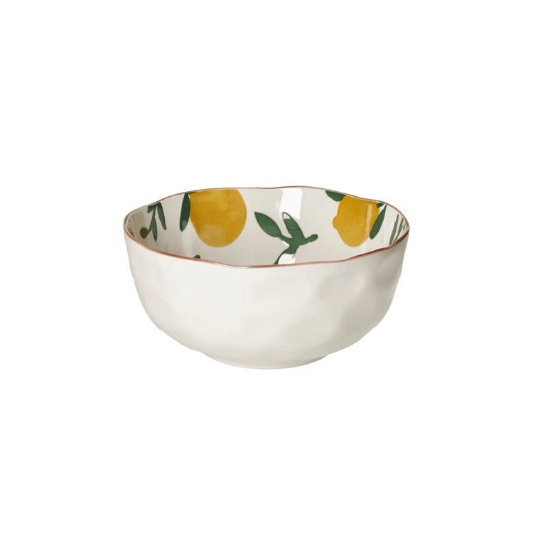 Saladier 24 cm citron Mykonos Pomax