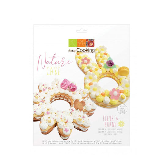 Nature cake Fleur & lapin