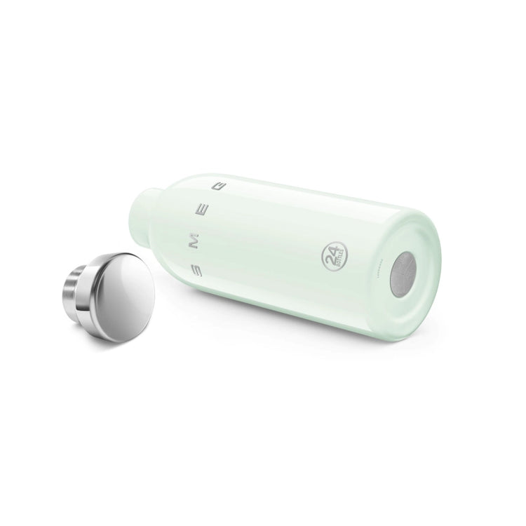 Bouteille isotherme en acier inoxydable 500ml Vert d'eau Années 50 Smeg