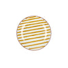 4 assiettes à dessert en porcelaine 20,3 cm jaune Mykonos Pomax