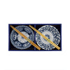 Coffret de 2 bols en porcelaine de 500ml avec baguettes Tayo Tokyo Design
