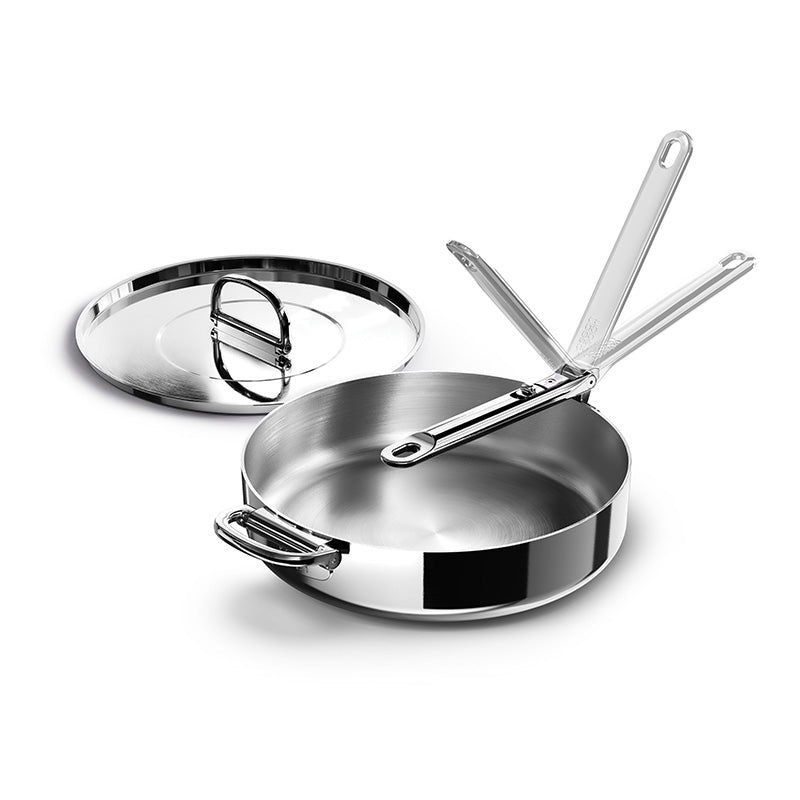 Sauteuse anti-adhésive en inox 28cm Space Joseph Joseph