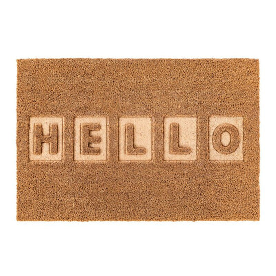Paillasson cocos hello 40x60