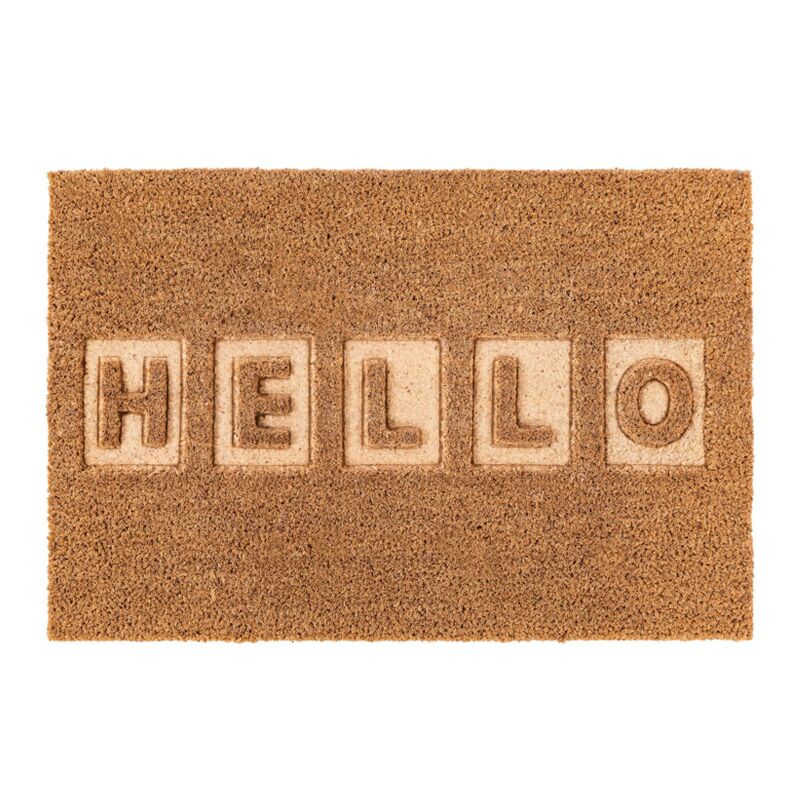 Paillasson cocos hello 40x60