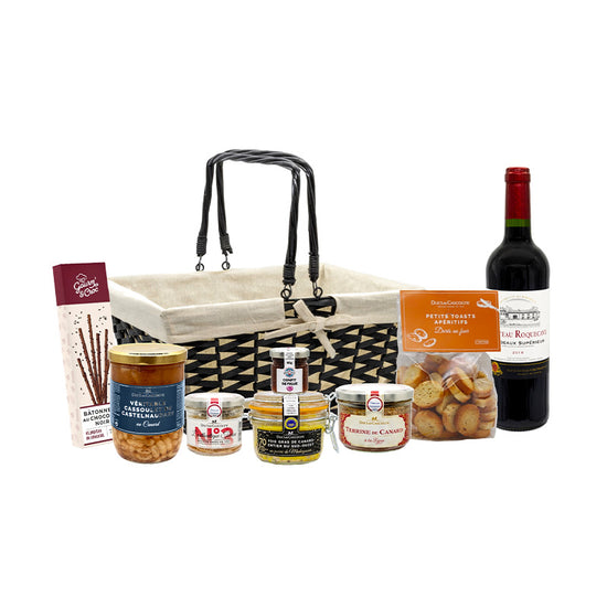 Panier gourmand Coin de l'étang à Giverny Ducs de Gascogne