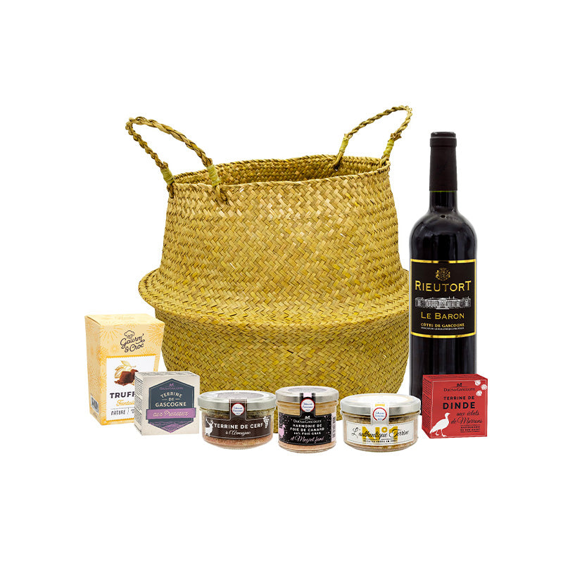 Panier gourmand Les charmes de la vie champêtre Ducs de Gascogne