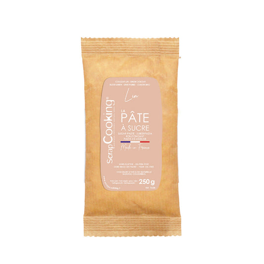 Pâte à sucre 250g lin ScrapCooking