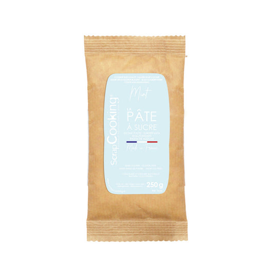 Pâte à sucre 250g mint ScrapCooking