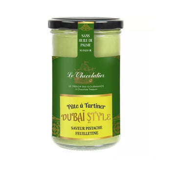 Pâte à tartiner pistache feuilletine 300g Dubaï Style Le Chocolatier
