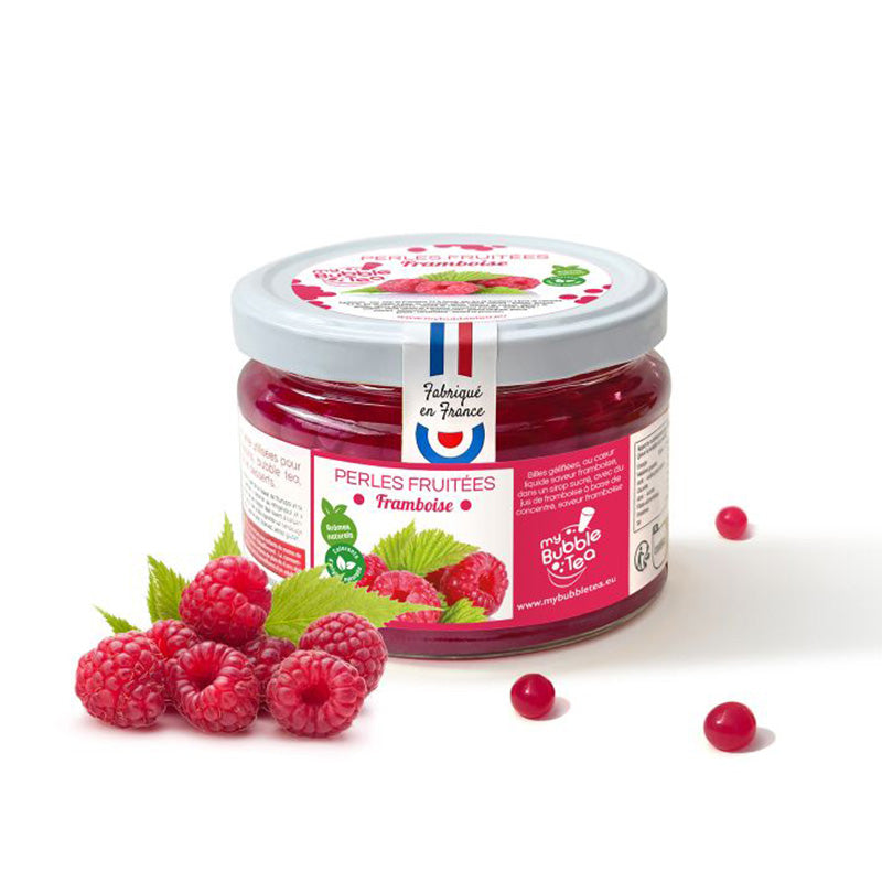 Perles fruitées framboise 240g My Bubble Tea