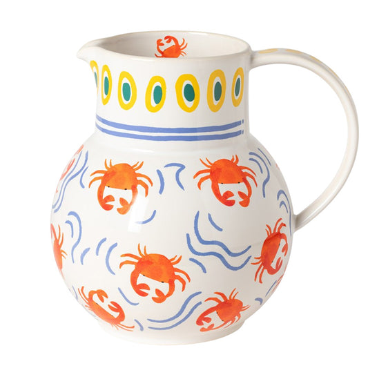 Pichet crabe en grès 5,95L Summer Bliss Costa Nova