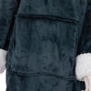 Plaid sweat bleu marine taille L-XL
