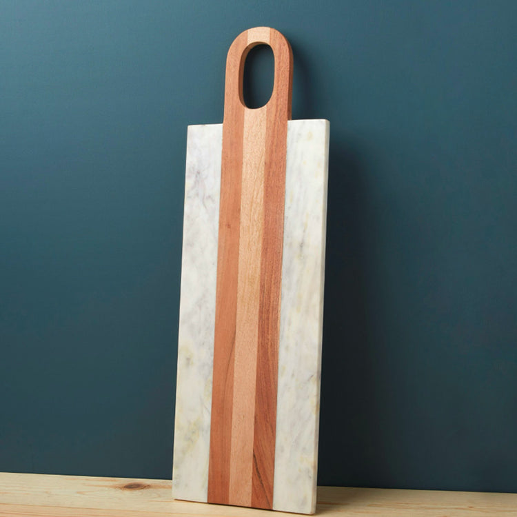 Planche longue en marbre et bois Moa Be Home