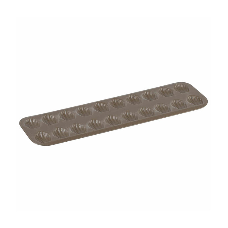 Plaque 20 madeleinettes anti-adhésive Gobel